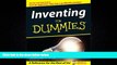 Big Deals  Inventing For Dummies  Full Ebooks Most Wanted