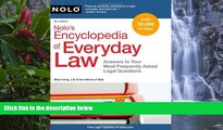 Deals in Books  Nolo s Encyclopedia of Everyday Law: Answers to Your Most Frequently Asked Legal