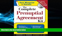 Big Deals  The Complete Prenuptial Agreement Kit (Book   CD-ROM) (Write Your Own Prenuptial