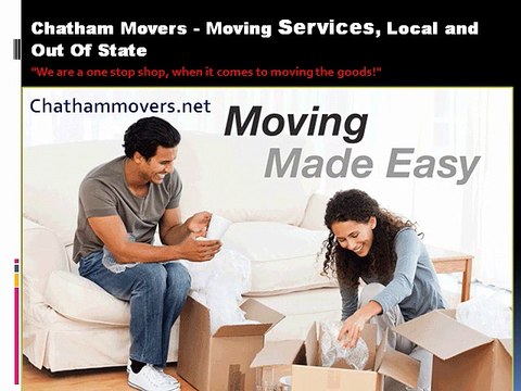 Chatham Movers | Chatham Moving Company | Moving Service Chatham