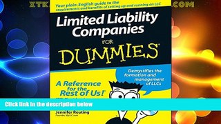 Big Deals  Limited Liability Companies For Dummies  Full Read Best Seller
