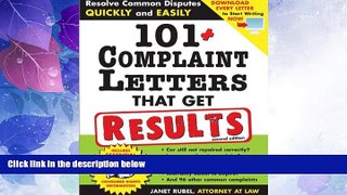 Big Deals  101+ Complaint Letters That Get Results: Resolve Common Disputes Quickly and Easily