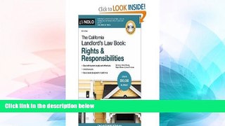 Must Have  The California Landlord s Law Book: Rights   Responsibilities [With CDROM]Â Â 