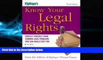 Big Deals  Know Your Legal Rights: Protect Yourself from Common Legal Problems That Can Really
