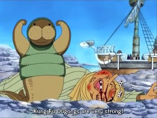 One Piece Funny scene Kung fu dugongs