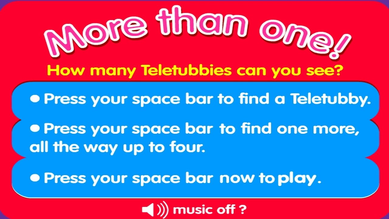 Count Teletubbies - teletubbies games for kids - teletubbies online ...