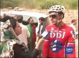 Cyclers Reached at Bani Gala to join PTI protest amid roads blocks
