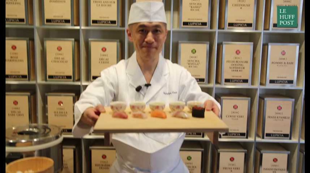 Les sushis, ça se mange avec du thé