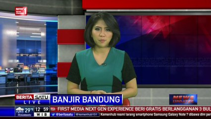 Banjir 2 Meter Rendam Tiga Kecamatan di Bandung