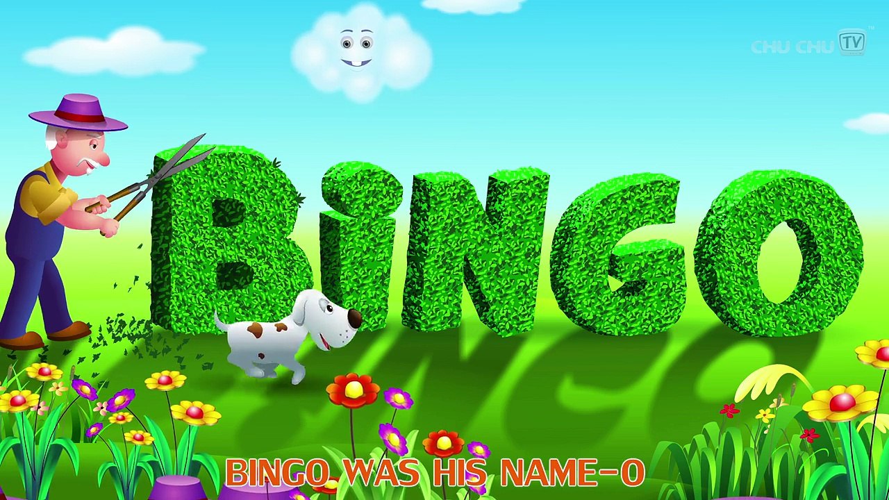 Bingo Dog Song - Nursery Rhymes Karaoke Songs For Children | ChuChu TV Rock n Roll