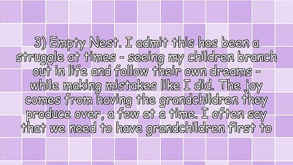 The Secret Joys Of Later Life - They All Start With Proper Nutrition and Exercise