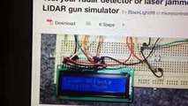Safe Laser Lidar Jammer Tester, Instructable Project Advice, Signal generator.