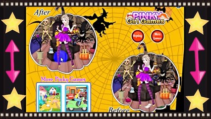 ☺☻ Elsa-Halloween-Shop-Cleaning ☻☺ Top New Girls Game 2016