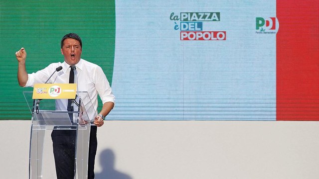 Renzi a Roma tira la volata al Sì e ne approfitta per criticare un'Europa senza cuore