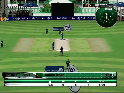 Junaid Khan vs Virat Kohli -EA Sports Cricket 2014