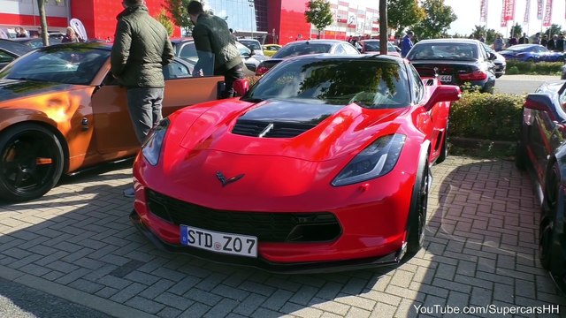 Supercar Sunday Hamburg 2 - Fly Bys, Burnouts and LOUD sounds!