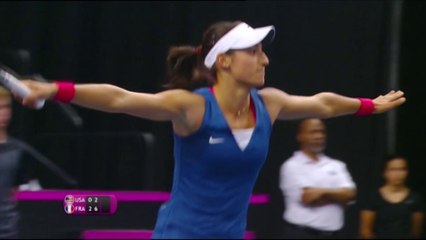 Fed Cup - Au cœur des Bleues (5/9), Saint-Louis avril 2014
