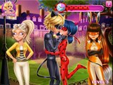 Ladybug Miraculous Kiss With Cat Noir While Chloe Is Not Looking - Kissing Game For Kids New HD