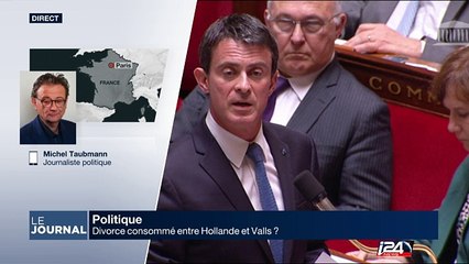 Divorce consommé entre Hollande et Valls?