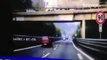 Italian bridge collapses on busy road caught on camera