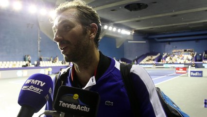 ATP - BNPPM 2016 - Julien Benneteau : "Le grand tableau de Bercy ça prouve que je suis en train de revenir"