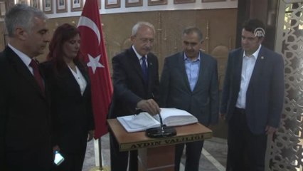CHP Genel Başkanı Kılıçdaroğlu'ndan Valilik ve Başsavcılığa Ziyaret