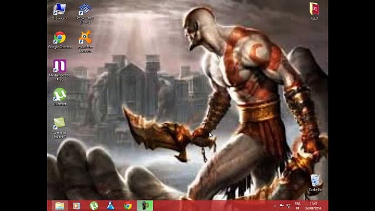 كيفية تشغيل يد التحكم وتسريع لعبة God Of War