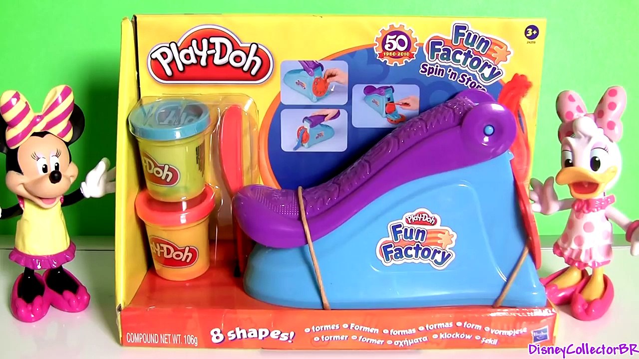 Play Doh Spin 'n Store Fun Factory Machine 50th Birthday Edition Fábrica Loca Le Serpentin - video dailymotion