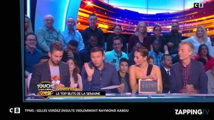 TPMS : Gilles Verdez en colère, il insulte violemment Raymond Aabou (Vidéo)