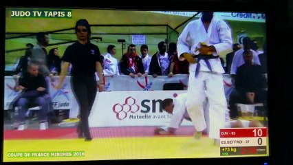 Coupe de France Minimes - Marceau Brun 1er tour finale