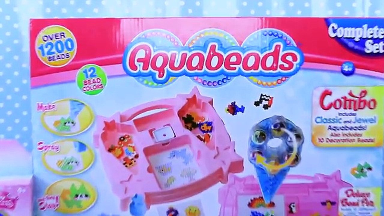 AQUABEADS DIY Ultimate Design Studio & Disney Princess Cinderella Aqua Beads DisneyCarToys