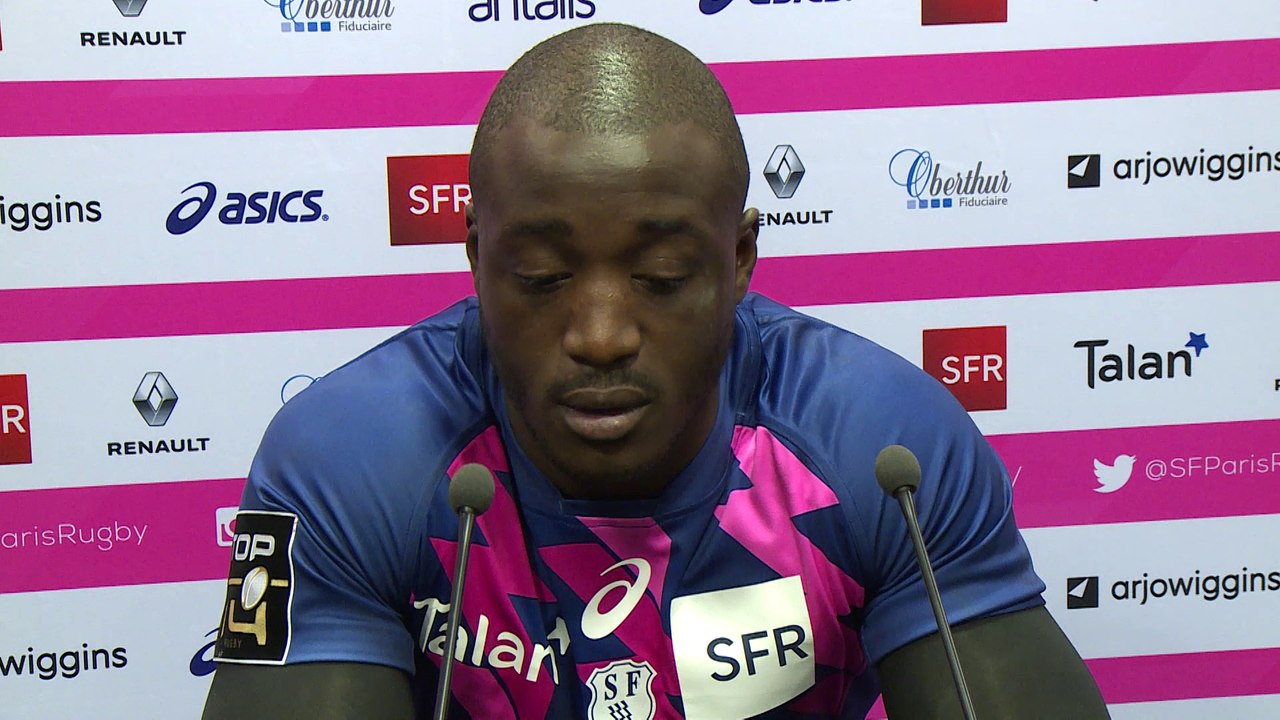Top 14     Stade Français - Lyon OU: réactions d'après match de Djibril Camara