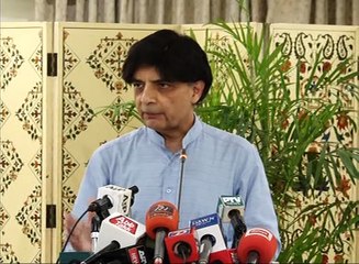 Chaudhry Nisar Ali Khan Speech Sunday 30 Oct (part-2)
