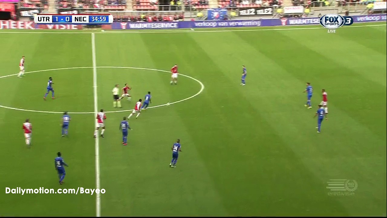 Nacer Barazite Goal HD - Utrecht 1-0 Nijmegen - 30-10-2016
