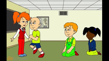 CAILLOU GO FAST AND GETS UNGROUNDED