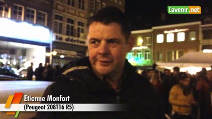 Rallye du Condroz - présentation des équipages régionaux