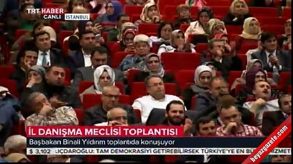 Başbakan Yıldırım: Başkanlık gelmezse bölünme riski var