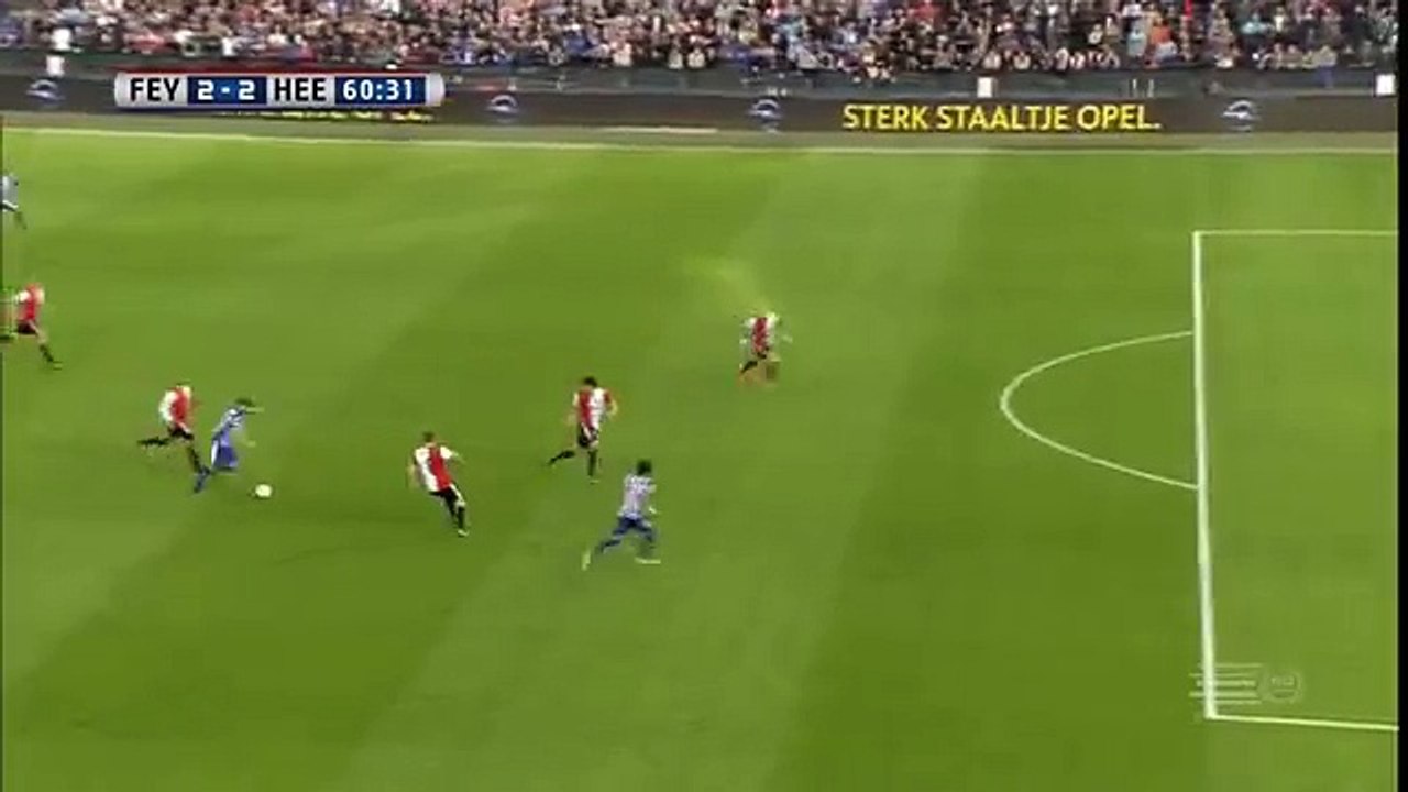 Arber Zeneli Super Goal - Feyenoord 2 - 2 SC Heerenveen