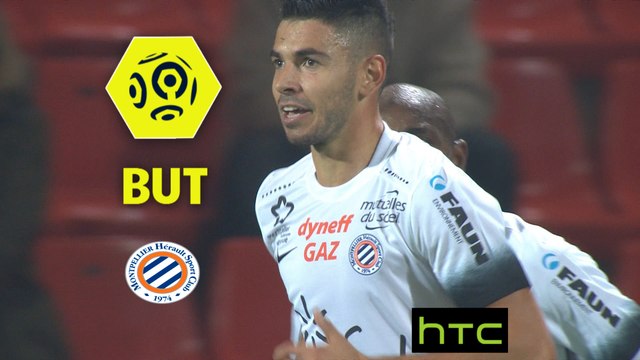 But Morgan SANSON (69ème) / FC Lorient - Montpellier Hérault SC - (2-2) - (FCL-MHSC) / 2016-17