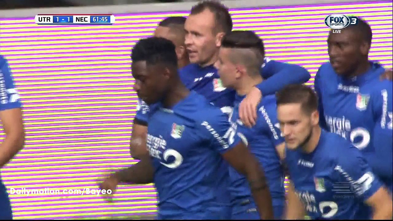 Ferdi Kadioglu Goal HD - Utrecht 1-1 Nijmegen - 30-10-2016