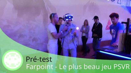 Pré-test - Farpoint (Le Plus Beau FPS du PlayStation VR !)