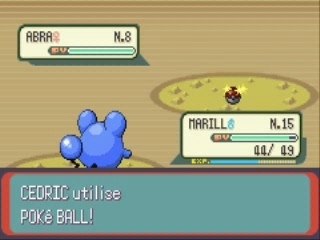 Jai capturer abra juste pour lui apprendre la cs flash