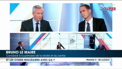 Bruno Le Maire fustige les confidences de François Hollande ‘’Qu’est-ce qu’on va voir dans le prochain livre, les codes nucléaires ?’’