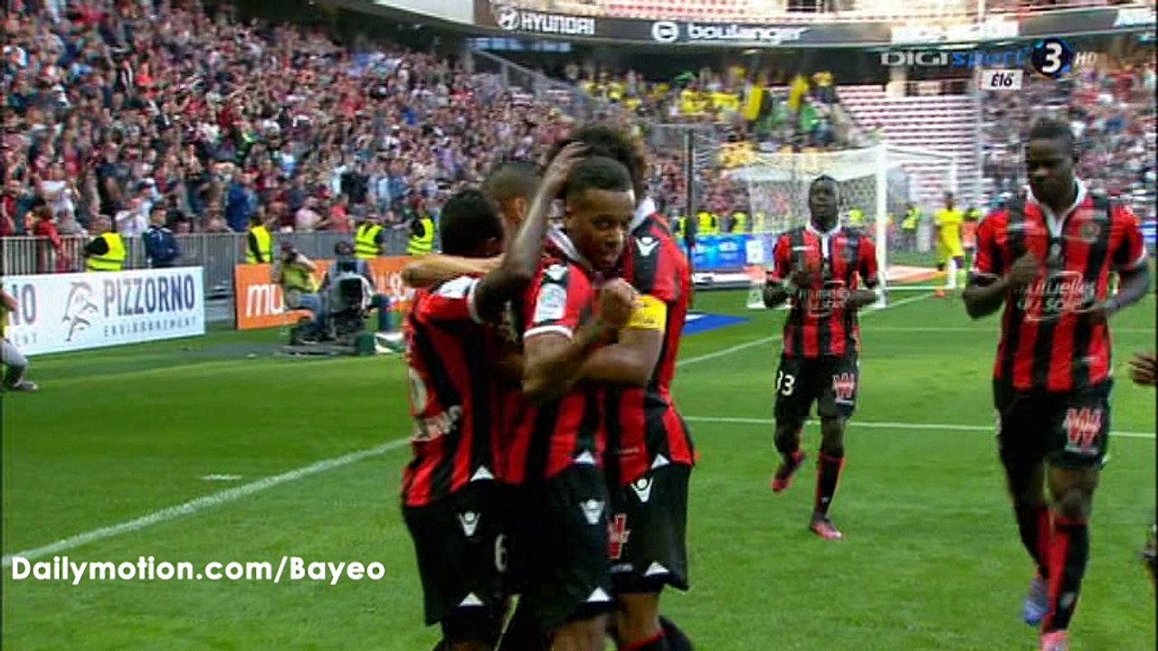 Alessane Plea Goal HD - Nice 3-1 Nantes - 30-10-2016