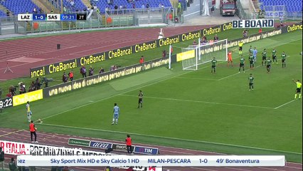 Ciro Immobile Goal HD - Lazio 2-0 Sassuolo - 30-10-2016