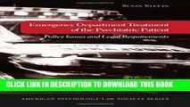 Ebook Emergency Department Treatment of the Psychiatric Patient: Policy Issues and Legal