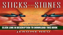 Best Seller Sticks and Stones: The Philosophy of Insults Free Download
