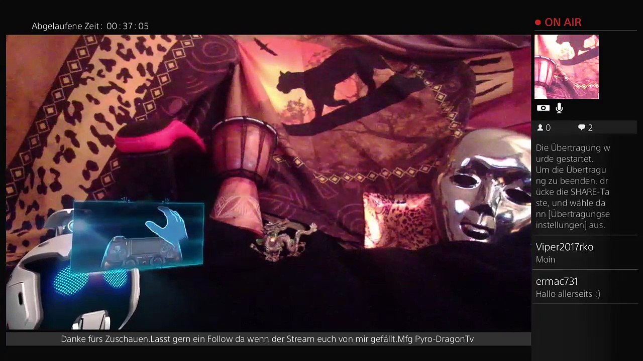 GER/Pyro-DragonTv LED Show mit Afrikanische Musik Heute bis 20Uhr (58)