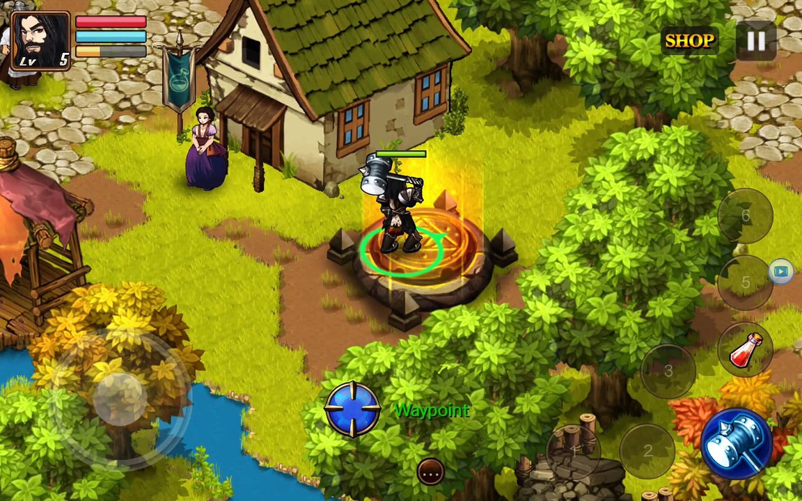 Hammer of Fury - Android gameplay PlayRawNow