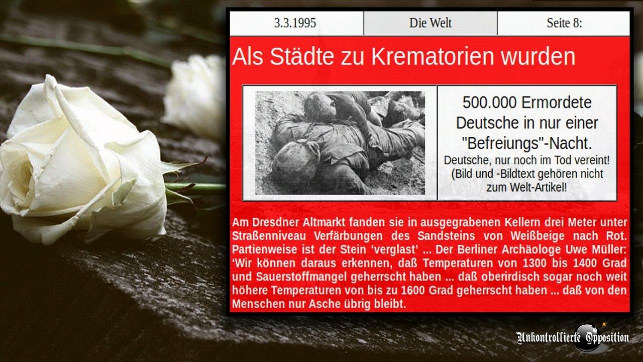 Krieg gegen Amalek 04 | Dresden-Holocaust